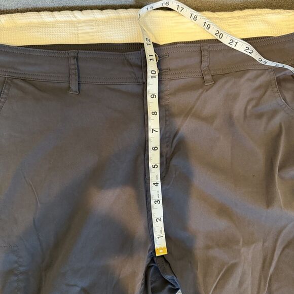 Prana Pants Womens 18W Gray Halle Convertible Roll Up Gorpcore Hiking Outdoor - Picture 16 of 16